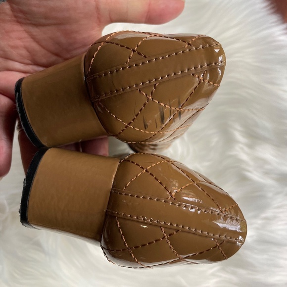 Tory Burch Sand Black Kaitlin Pump ballet Patent Calf 7.5M - Picture 9 of 9